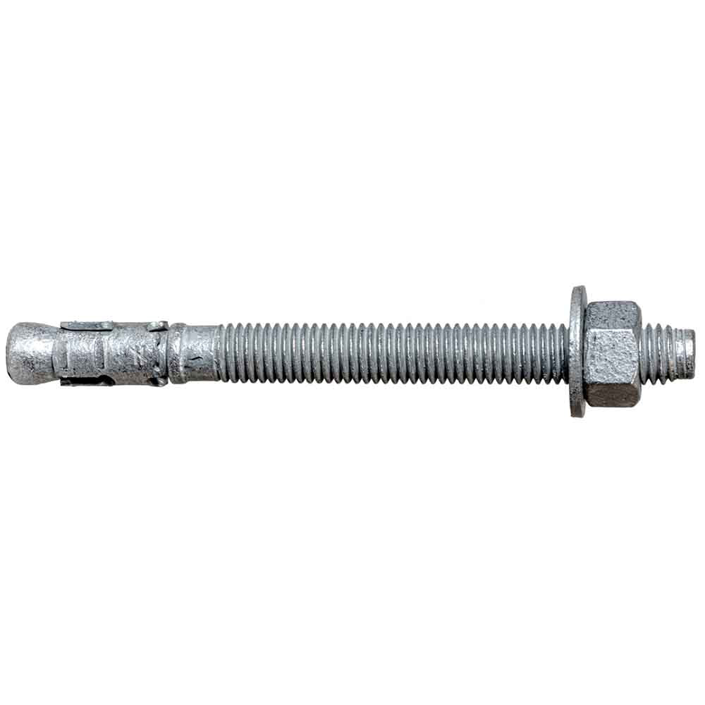 3/8-16 x 3 3/4 STRONG-BOLT® 2 Cracked and Uncracked Concrete Wedge Anchor Mechanically Galvanized - Box (50)
