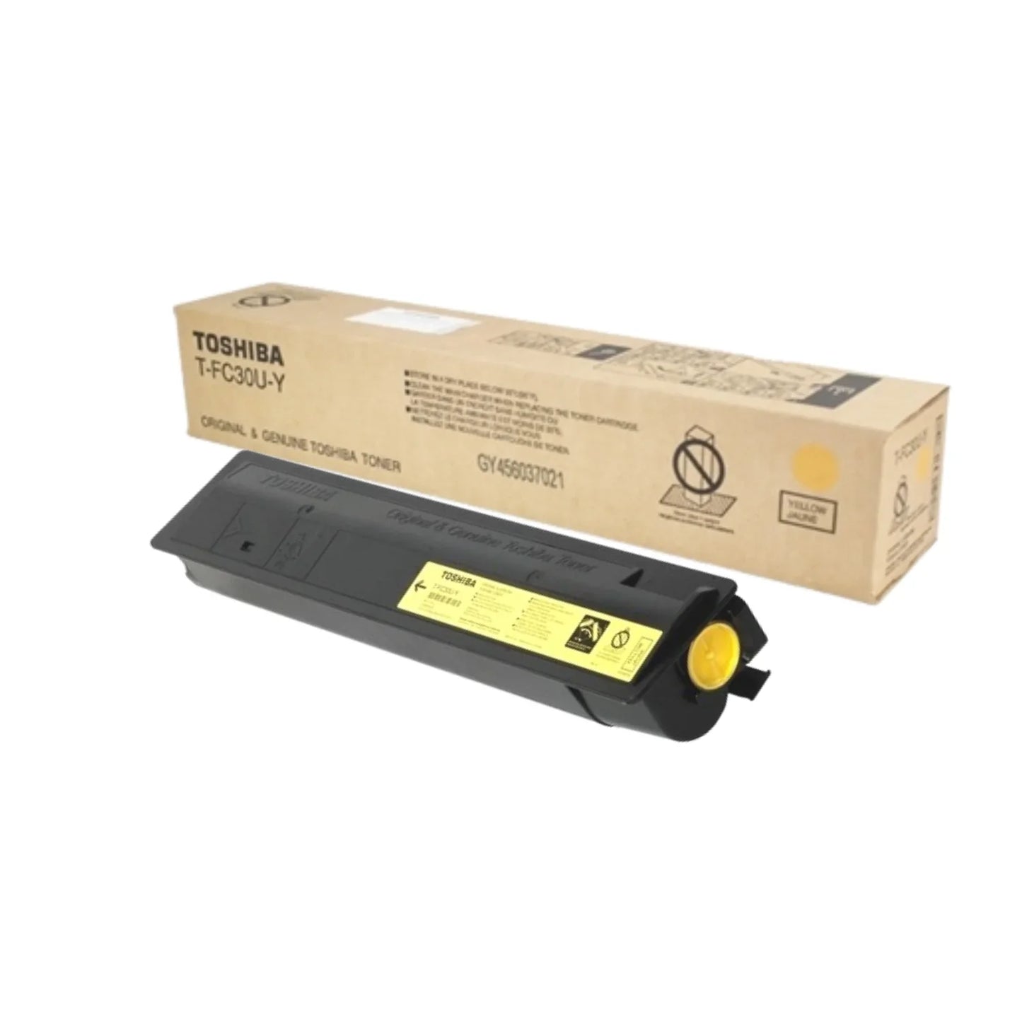New, Pre-Owned - Toshiba T-FC30U-Y Standard Yield Yellow Toner Cartridge