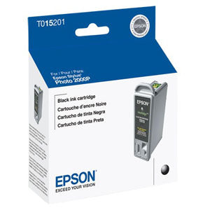 New, Pre-Owned - Epson T015 Black Ink Cartridge, T015201
