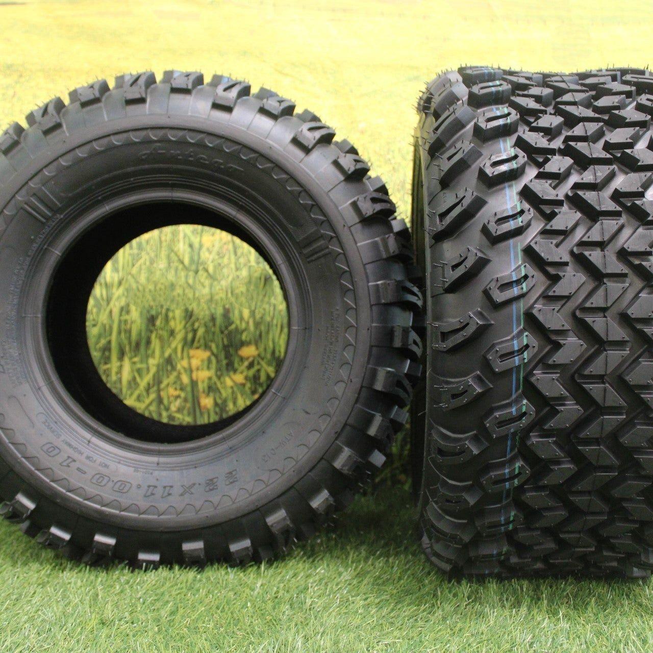22x11.00-10 4 Ply ATV/UTV, Lawn and Garden Tire (Set of Two)