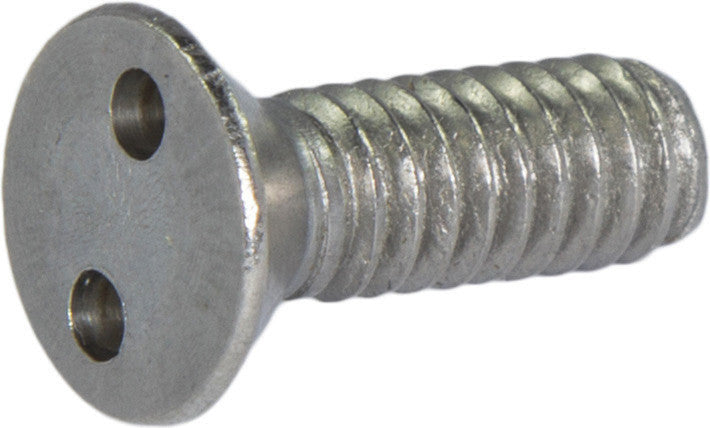 6-32 x 3/8 Tamper Resistant Drilled Spanner Flat Head Machine Screw 18-8 Stainless Steel