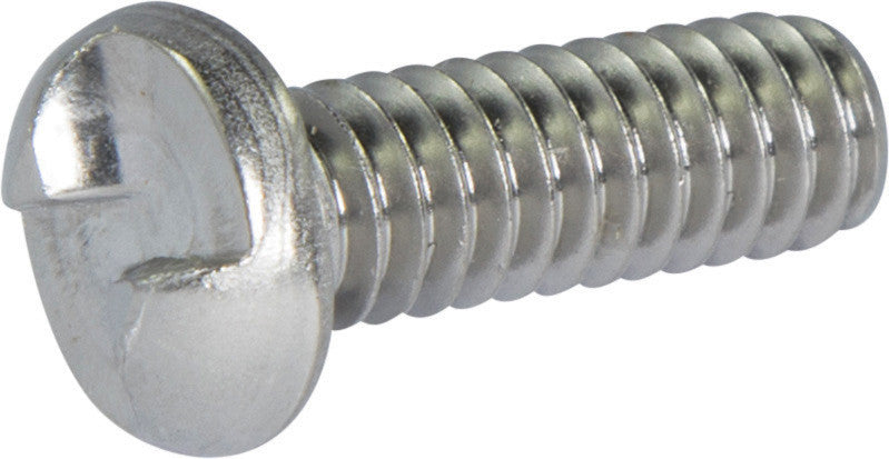 10-32 x 1 Tamper Resistant One Way Round Head Machine Screw 18-8 Stainless Steel