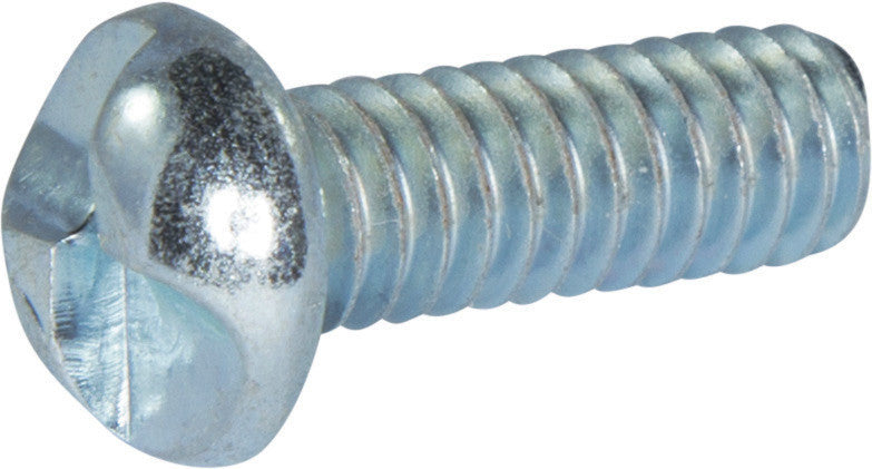 10-32 x 1 Tamper Resistant One Way Round Head Machine Screw Zinc