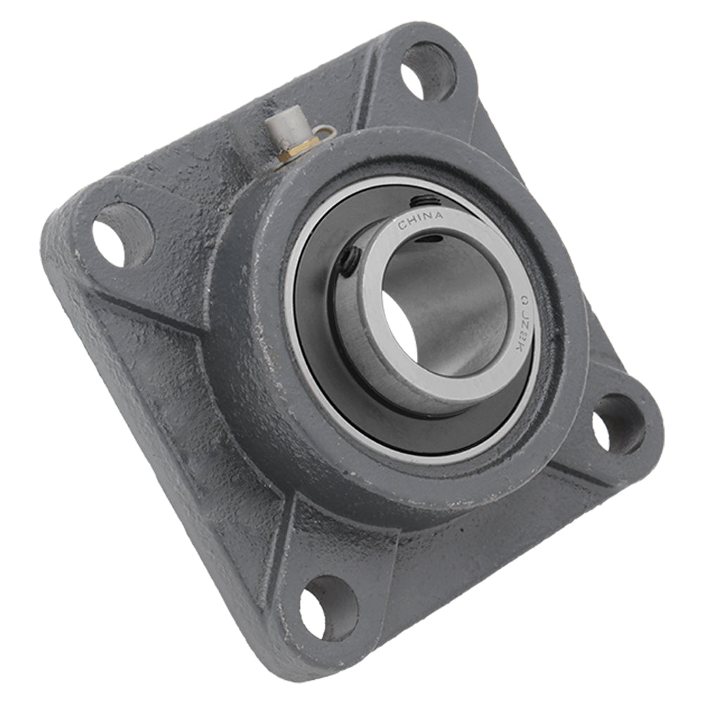 UCF205-15, 4-Bolt Flange Mounted Ball Bearing, 0.938" Bore (ID), Insert Bearing: UC205-15, Housing: F204