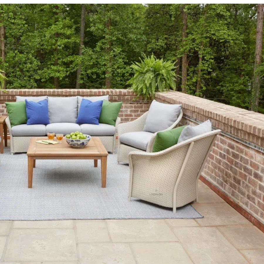 Weekend Retreat All Weather Wicker Outdoor Loveseat