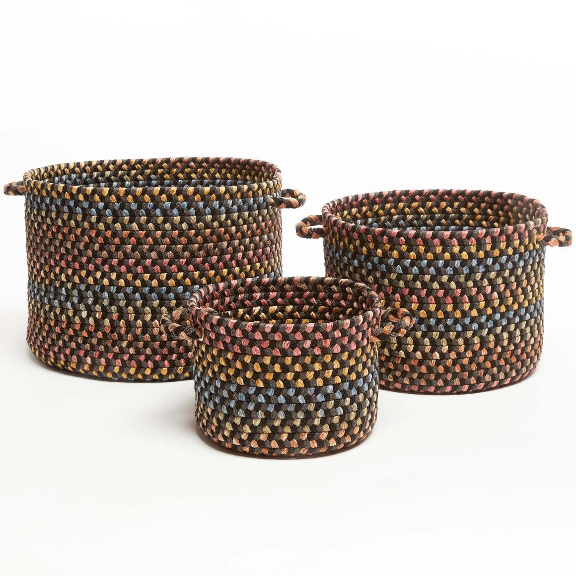 Woodstock Braided Handmade Basket 3PC