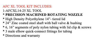 XL Air Filter Cleaner Tool Kit