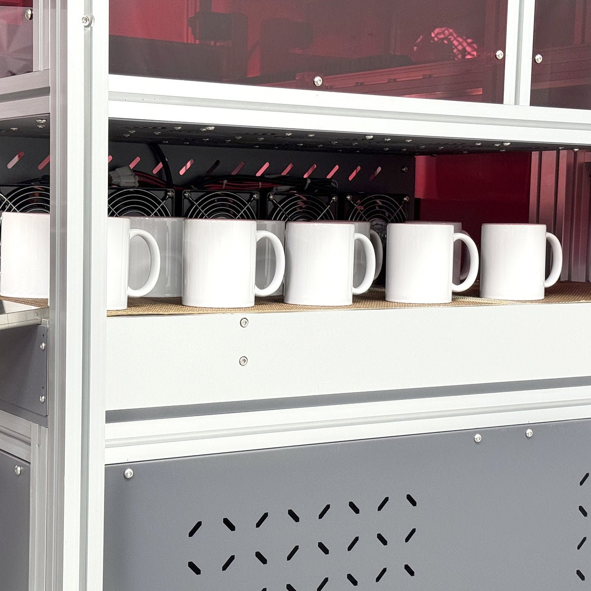 APEX M15 15 Station Fully Automatic Mug Heat Press