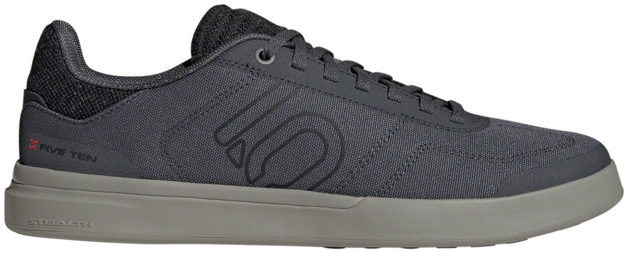 Five Ten Sleuth DLX Canvas Flat Shoes - Men's Gray Six/Core BLK/Olive Strata 11