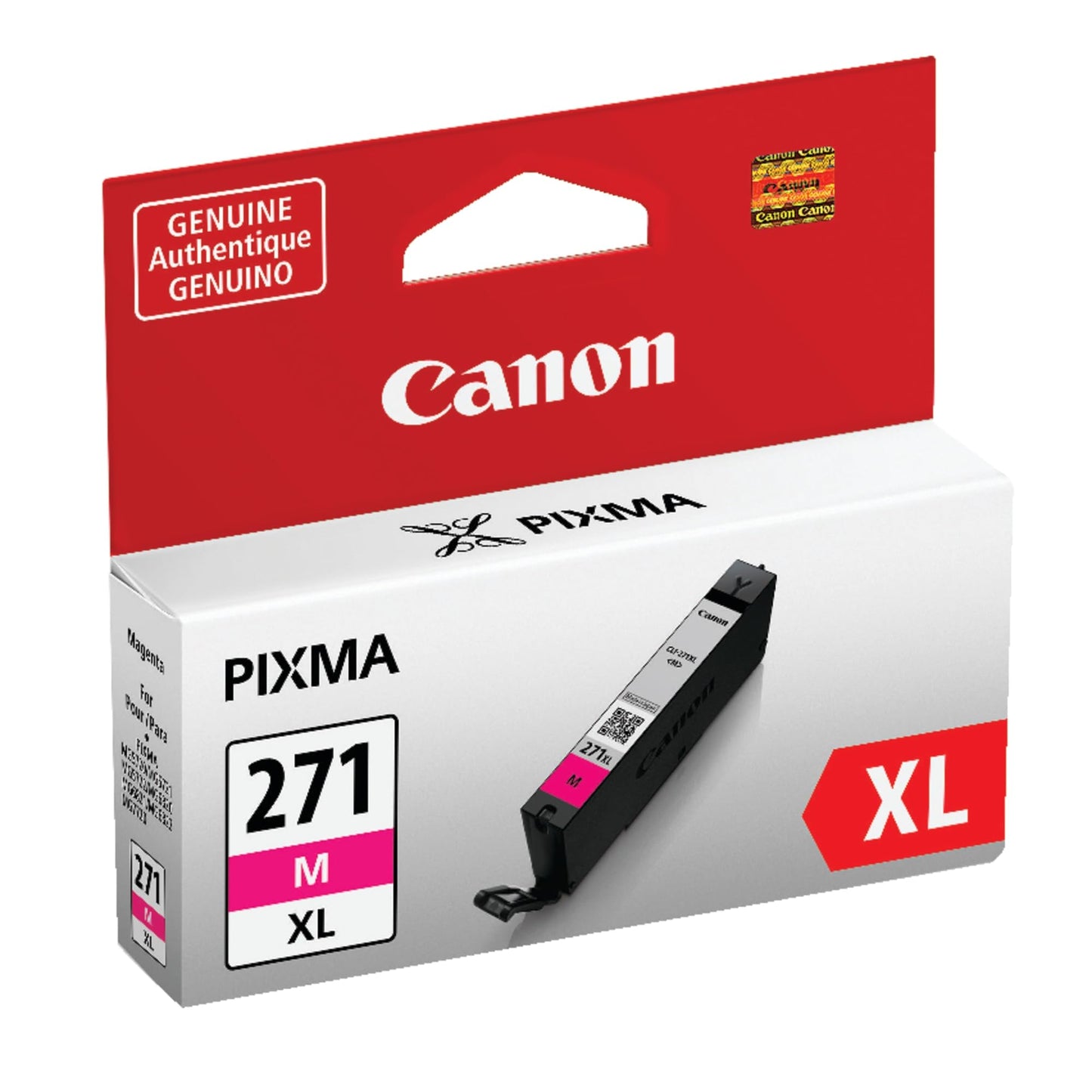 New, Pre-Owned - CLI-271XL High Yield Magenta Inkjet Cartridge, 0338C001