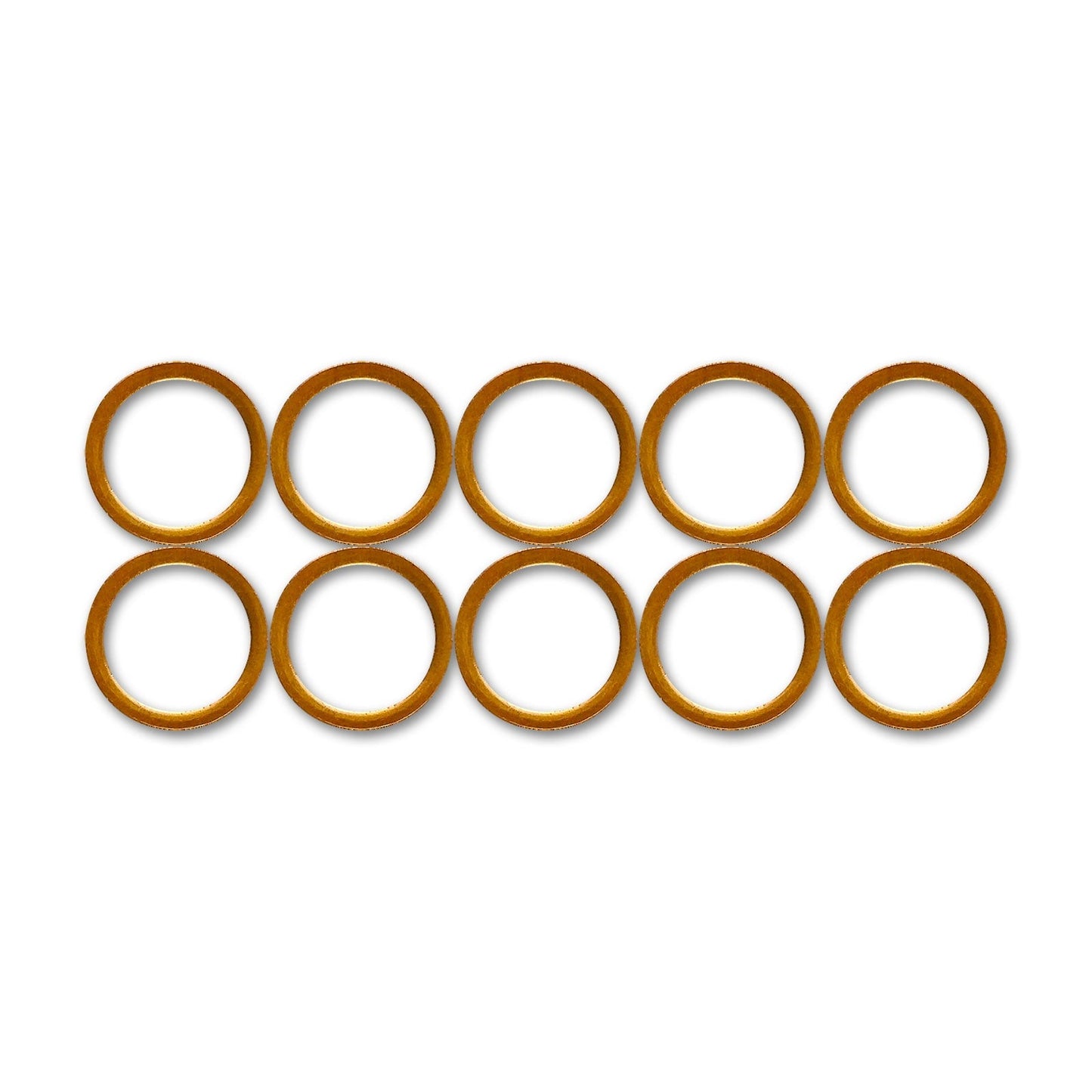 12mm / M12 Copper Crush Washers (10 Pack)