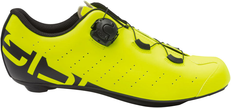 SIDI Fast 2 Road Shoes - Men's Yellow Fluo/Black 43.5