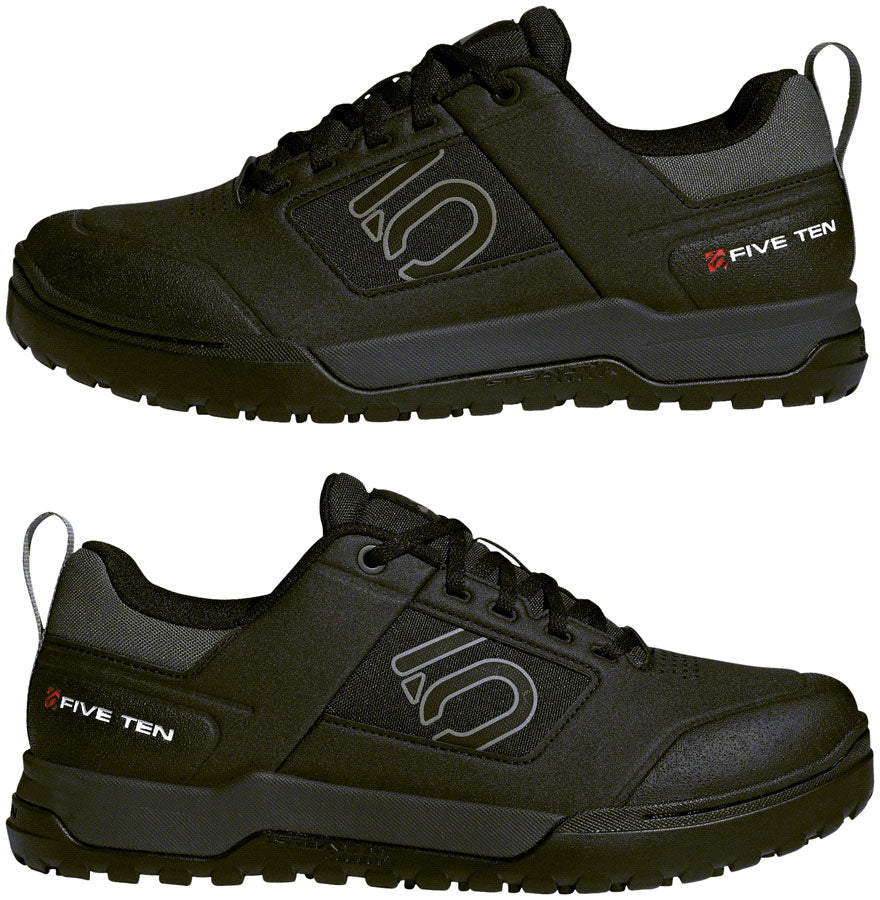 Five Ten Impact Pro Flat Shoes - Men's Core Black/Gray Three/Gray Six 10