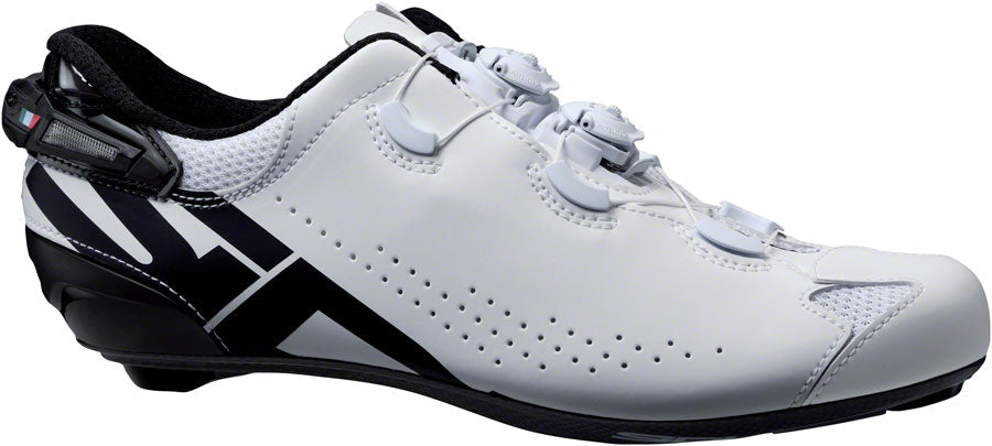 SIDI Shot 2S Road Shoes - Men's White/Black 44.5