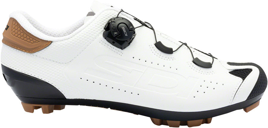 SIDI Dust Gravel Shoes - Men's White/Black 45