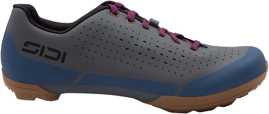 SIDI Asper Laces Gravel Shoes - Men's Dark Gray 44.5