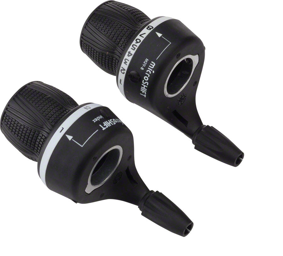 microSHIFT MS29-8 Twist Shifter Set 8-Speed Triple Shimano Compatible