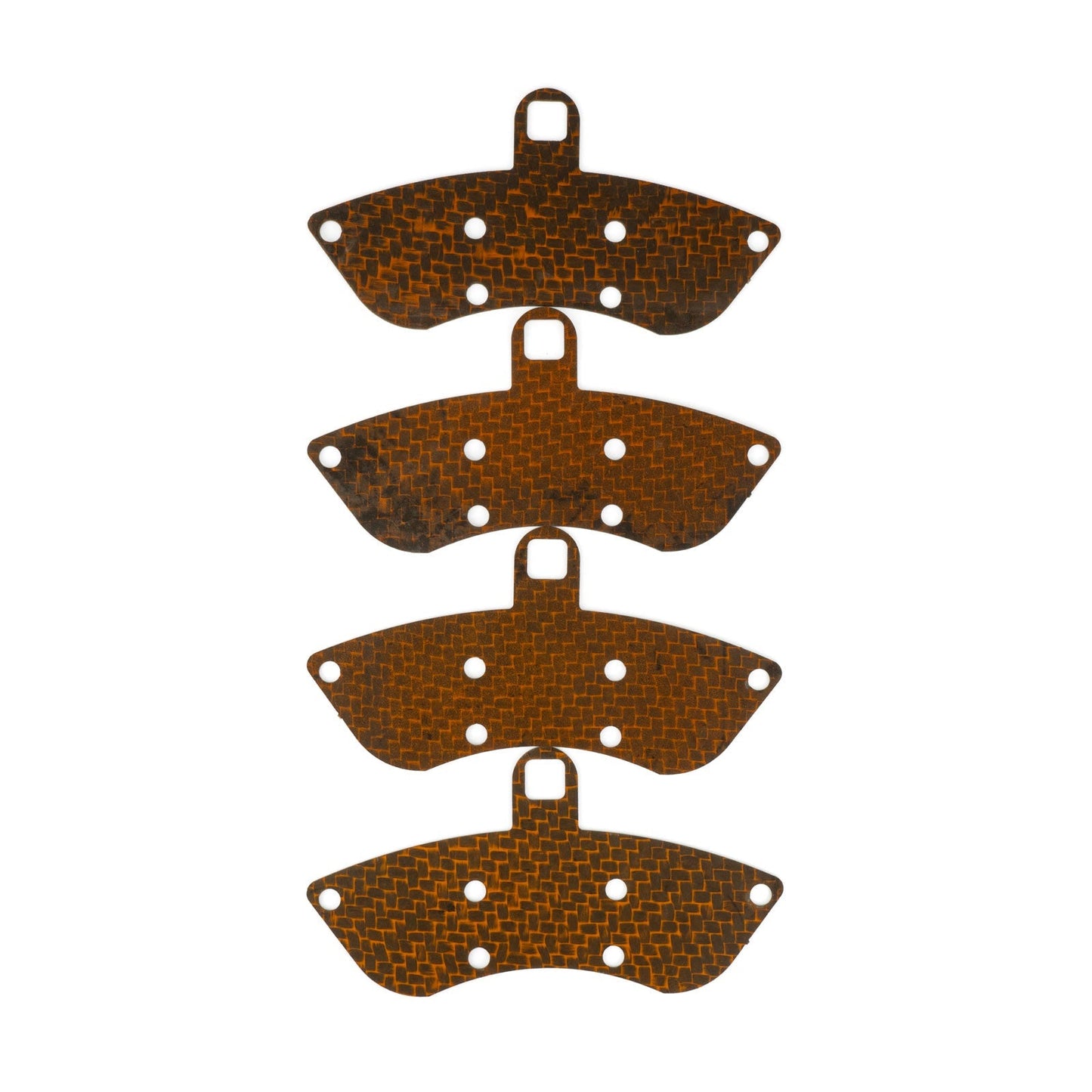 HEL Performance Carbon Fiber Brake Pad Shims for Abarth 124 Spider 1.4 with Brembo calipers 2016-on