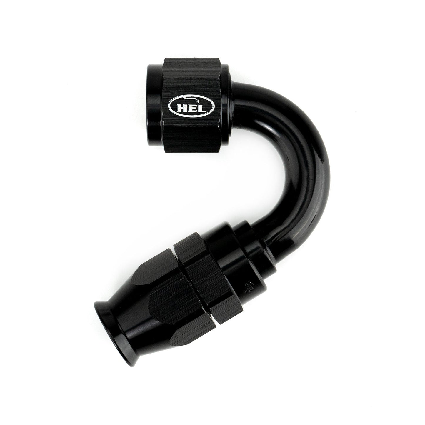 AN8 150 Degree PTFE Hose Fitting for Braided AN PTFE Lines