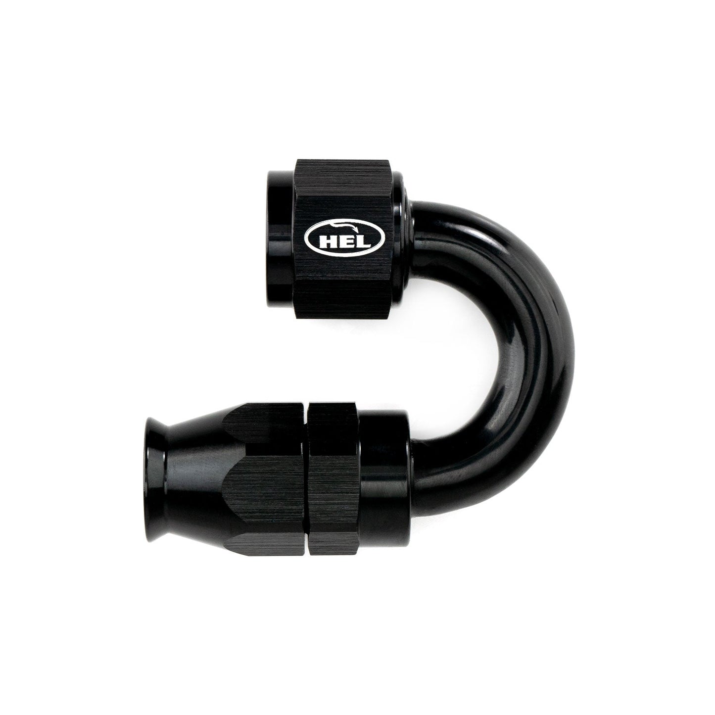 AN8 180 Degree PTFE Hose Fitting for Braided AN PTFE Lines