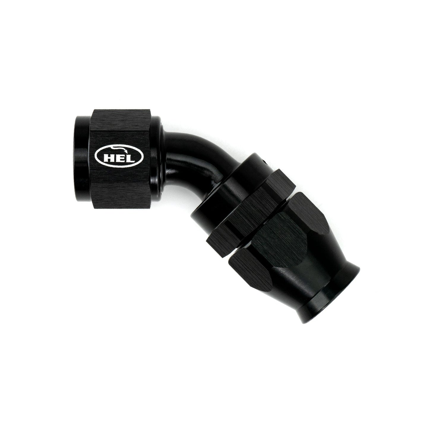 AN10 45 Degree PTFE Hose Fitting for Braided AN PTFE Lines