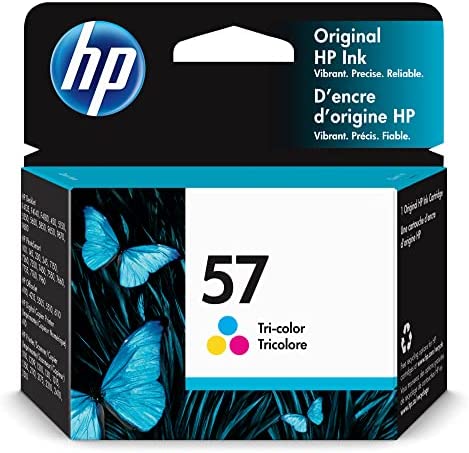 New, Pre-Owned - HP 57 (C6657AN) Tricolor Ink Cartridges