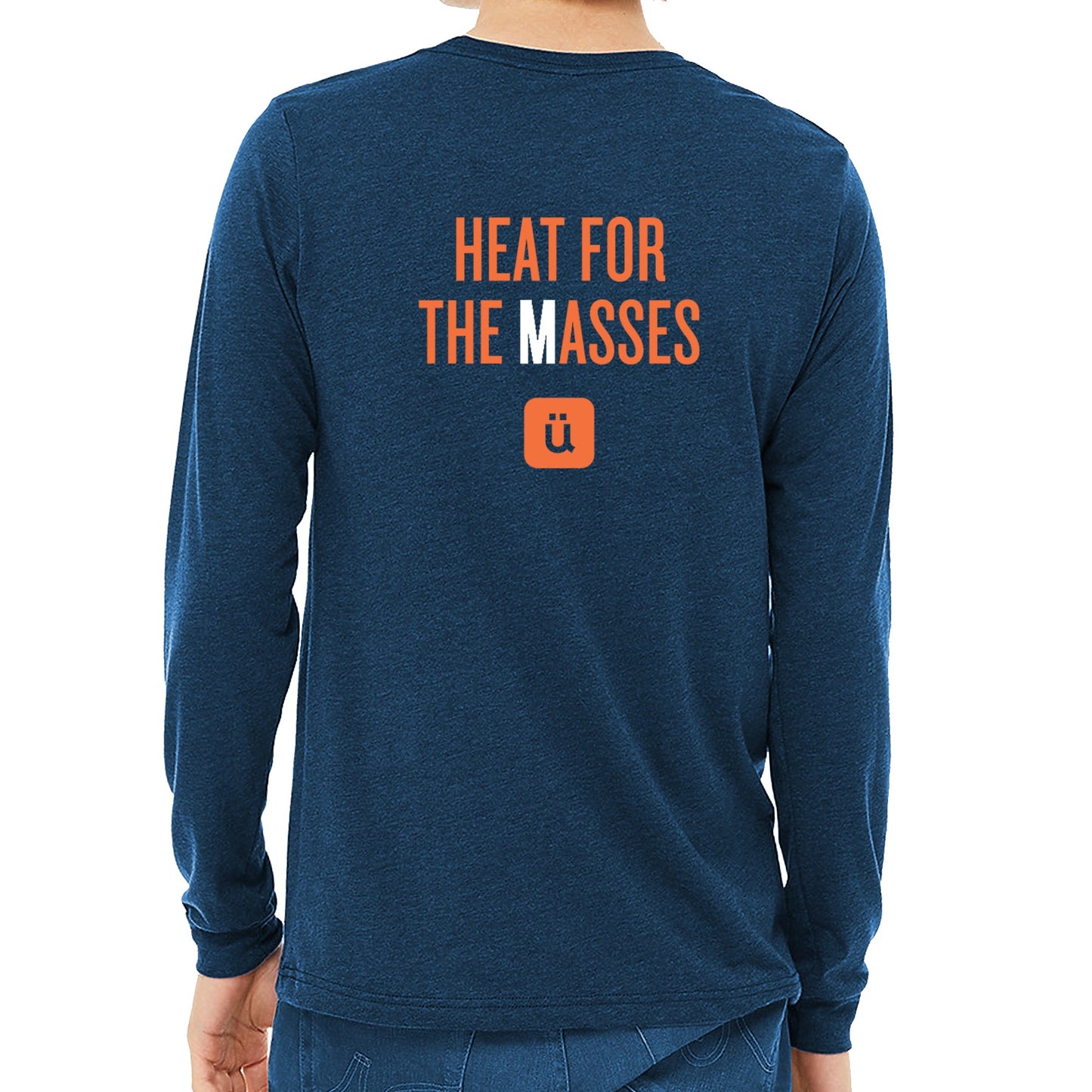 Unisex hüga long sleeve shirt / HEAT FOR THE MASSES