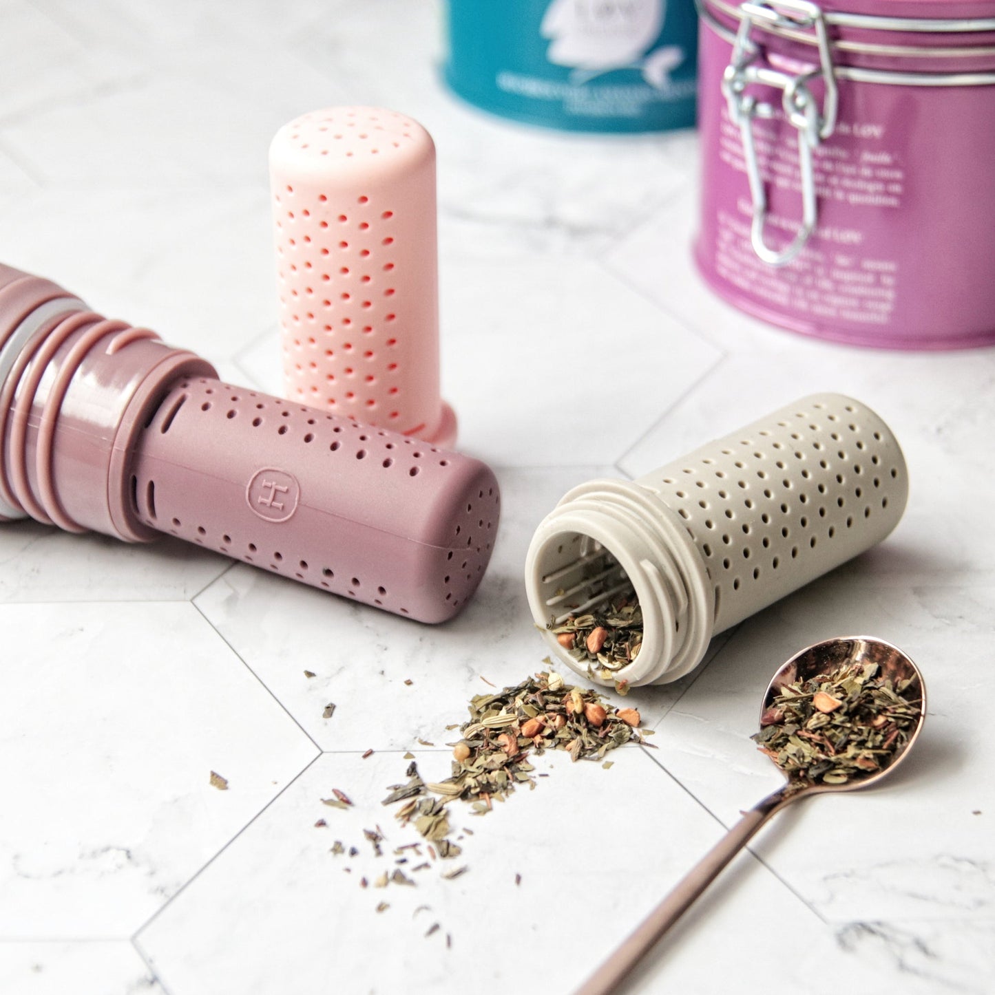 Silicone Tea Infuser-Mocha