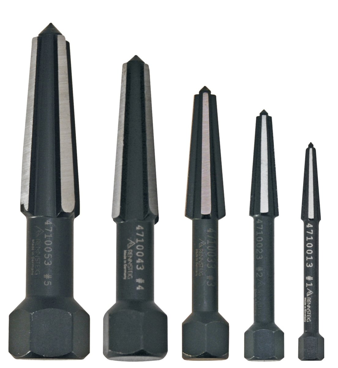 Knipex Size 1-5 Screw Extractor Set 5 Pieces 9R 471 904 3