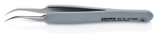 Knipex Stainless Steel Needle Point Tip Precision Tweezers ESD 5" 92 31 10 ESD