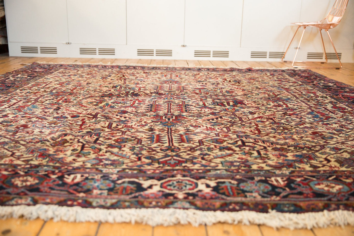 9.5x10 Vintage Mehrivan Square Carpet