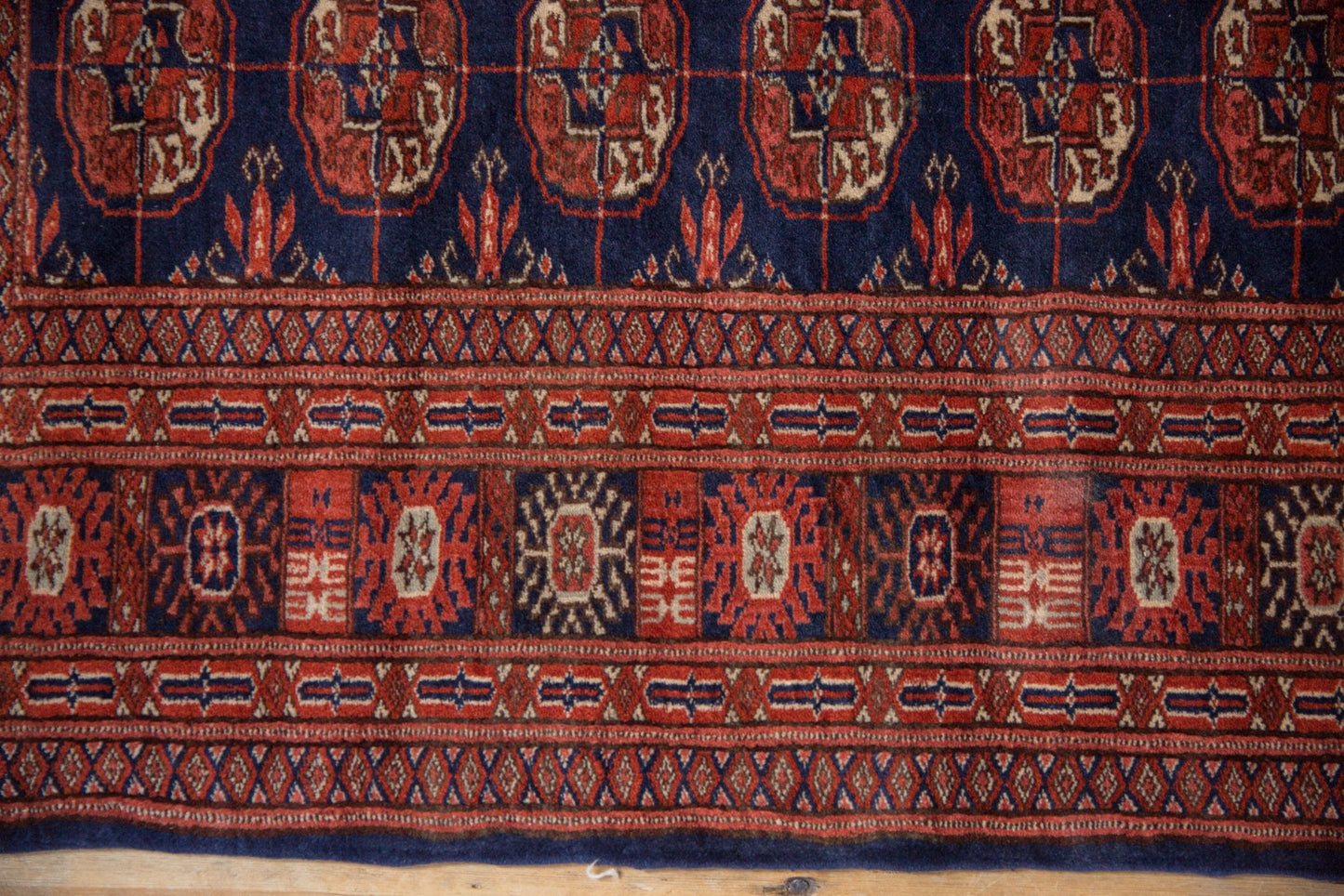 4x6 Vintage Fine Bokhara Rug