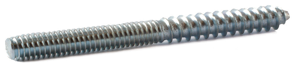 3/8-16 x 6 Hanger Bolt Fully Threaded Zinc Plated