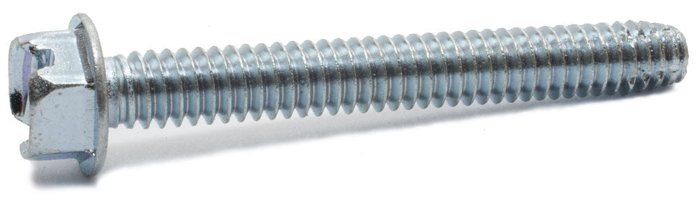 5/16-18 x 1 1/2 Slotted HWH Machine Screw Type F Zinc Plated