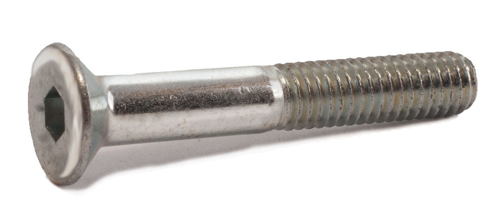 M4-0.70 x 12 Flat Socket Cap Screw 12.9 DIN 7991 Zinc Plated
