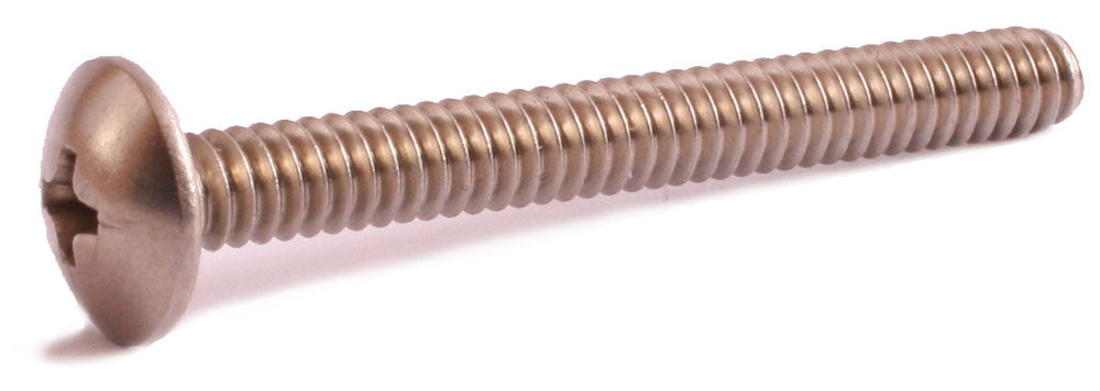 8-32 x 1/2 Phillips Truss Machine Screw 18-8 (A2) Stainless Steel