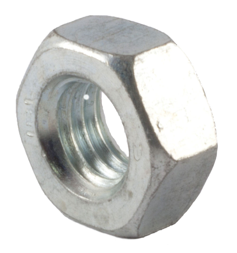 M5-.8 Finished Hex Nut DIN 934 Class 10 Zinc Plated
