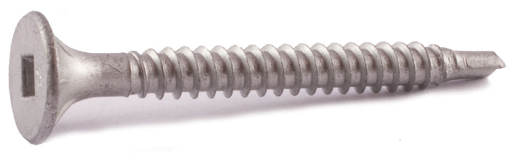 8 x 1 5/8 Simpson Self-Drilling Fiber-Cement Screws 410 SS - Box (100)