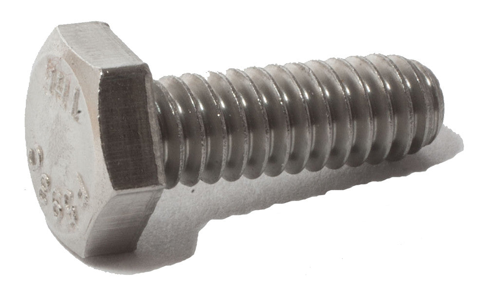 10-32 x 1/4 Hex Head Machine Screw 18-8 Stainless Steel