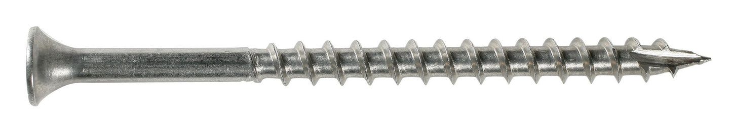 10 x 2 1/2 Simpson Bugle-Head Wood Decking Screws - Square Drive T17 316 SS - 5 lbs Pack (410)