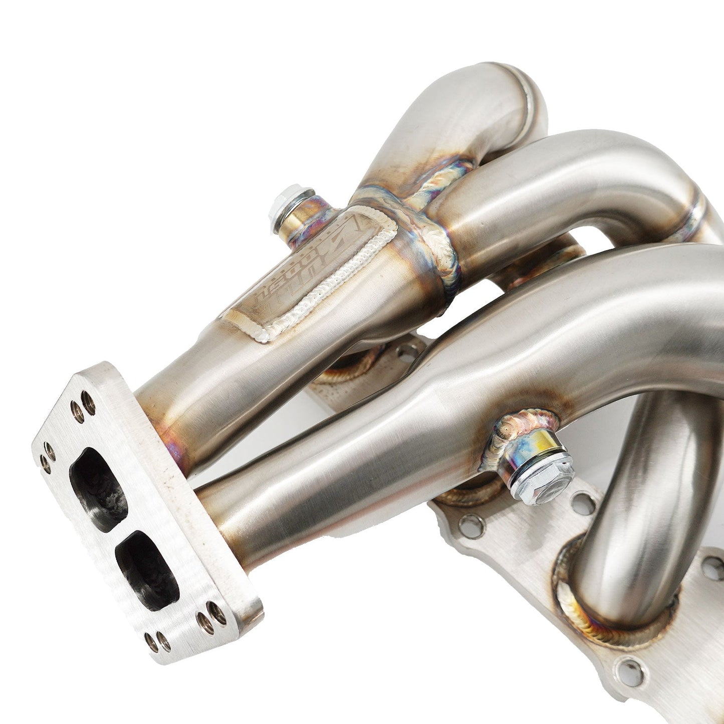 T3 T4 Single Turbo Conversion Exhaust Header Kit For N54 135i 335i 535i AWD Z4 3.0L