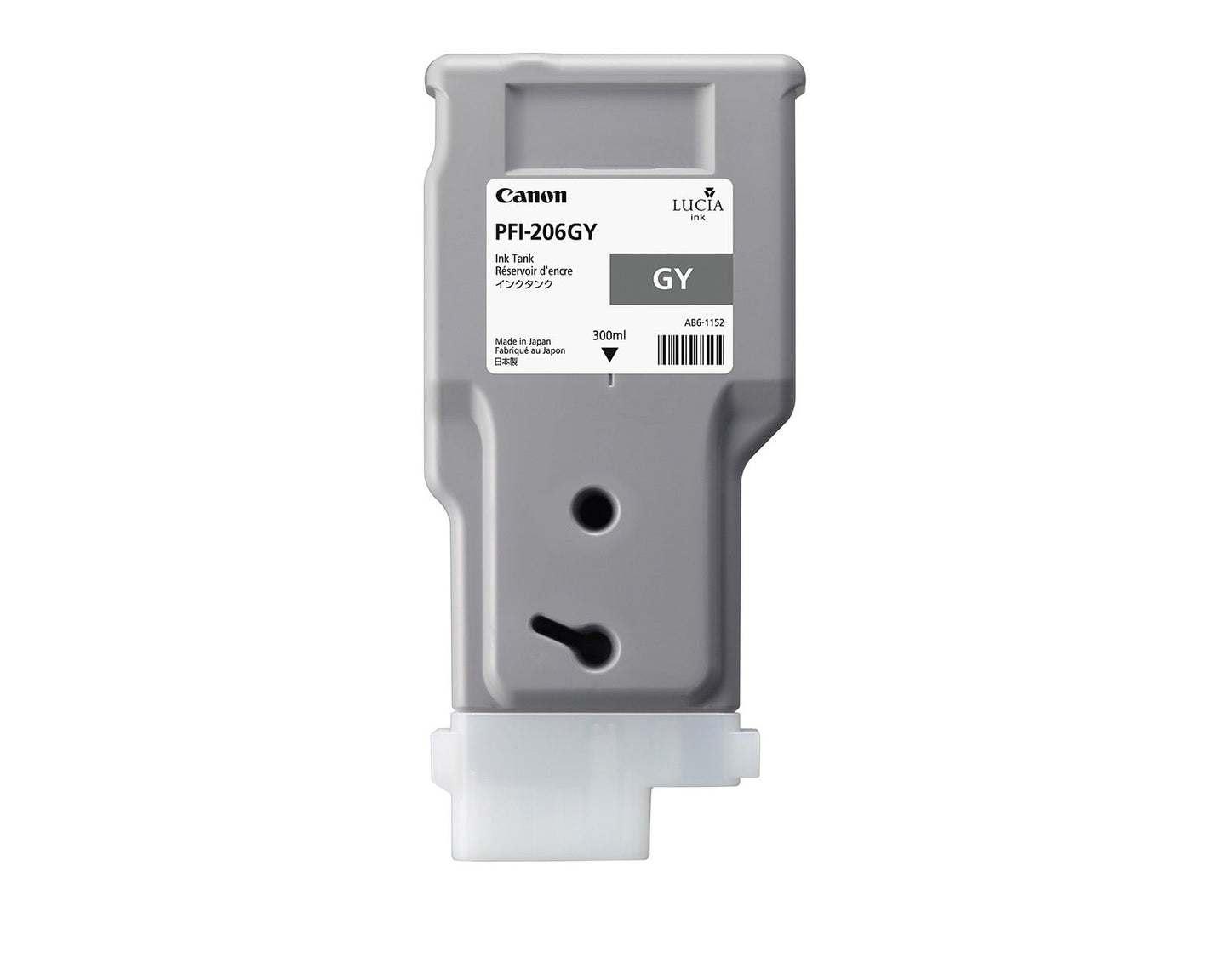New, Pre-Owned - Canon PFI-206 300mL Gray Ink Cartridge