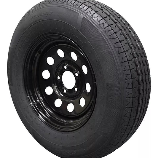 (Set of 2) Antego Tire and Wheel 225/75R15 Highway Terrain – 15.0-Inch Rim, 10-Ply-Ply Strength, Load 116.0, Speed M – Heavy-Duty Trailer Tire | A15604510096110ST22575R15-B2