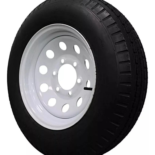 (Set of 2) Antego Tire and Wheel Heavy-Duty 205/75D15 Highway Terrain – 6-Ply-Ply, 15.0-Inch Wheel, Designed for Secure & Stable Towing | A15604520116206ST20575D15-B2