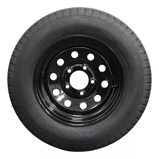 (1) Antego Tire & Wheel ST175/80D13 Trailer Tire and Rim – Boat, Utility, Cargo Trailer Tire & Wheel Assembly | A130454500096206ST17580D13
