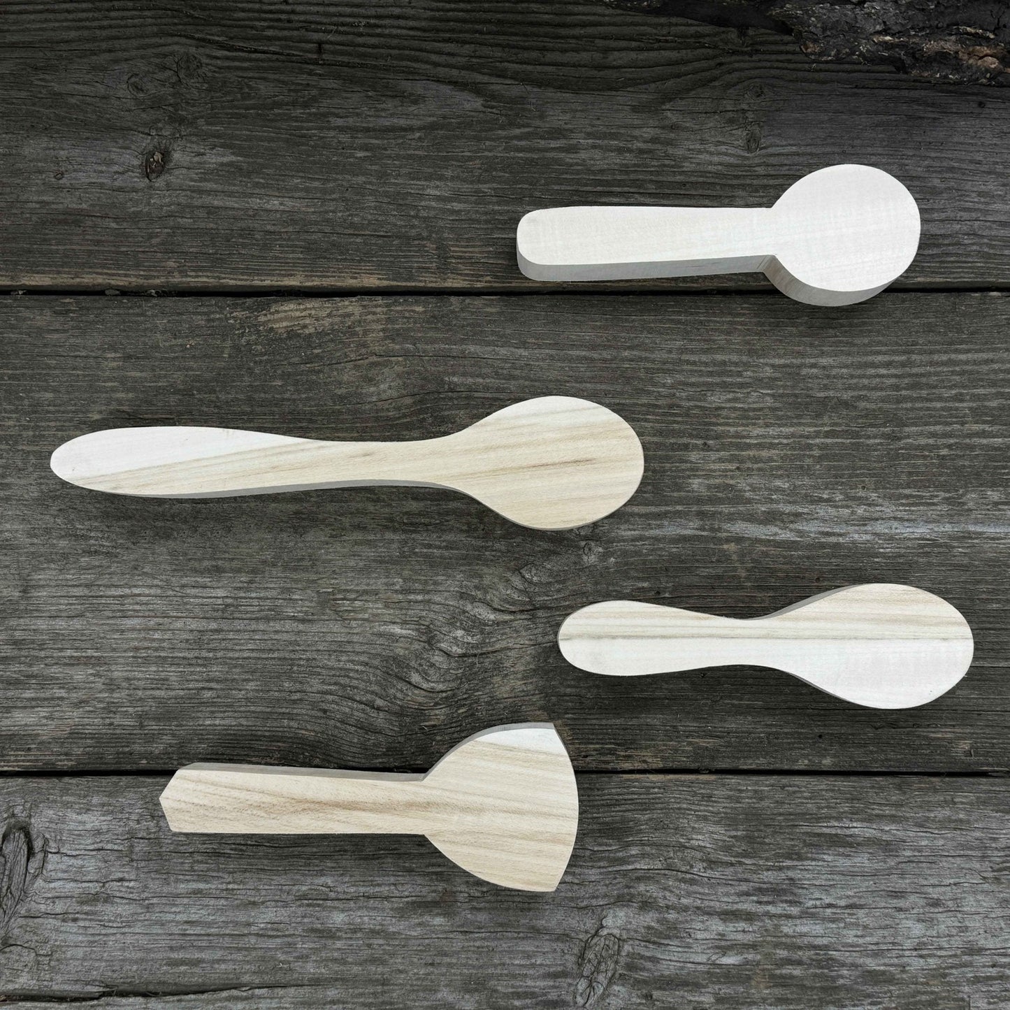Set of 12 Linden Wood Spoon Carving Blanks