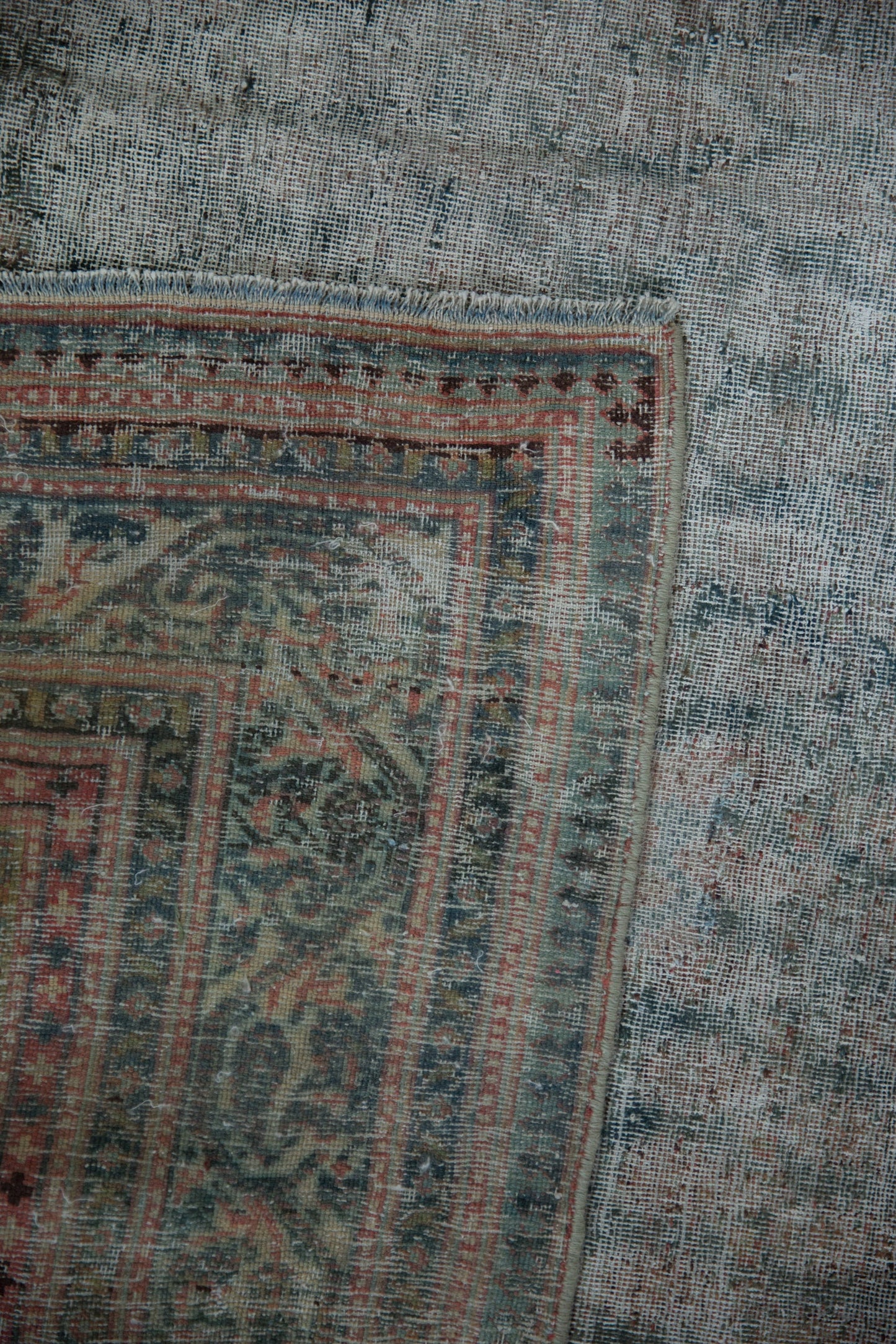 RESERVED 6x13 Vintage Distressed Malayer Carpet