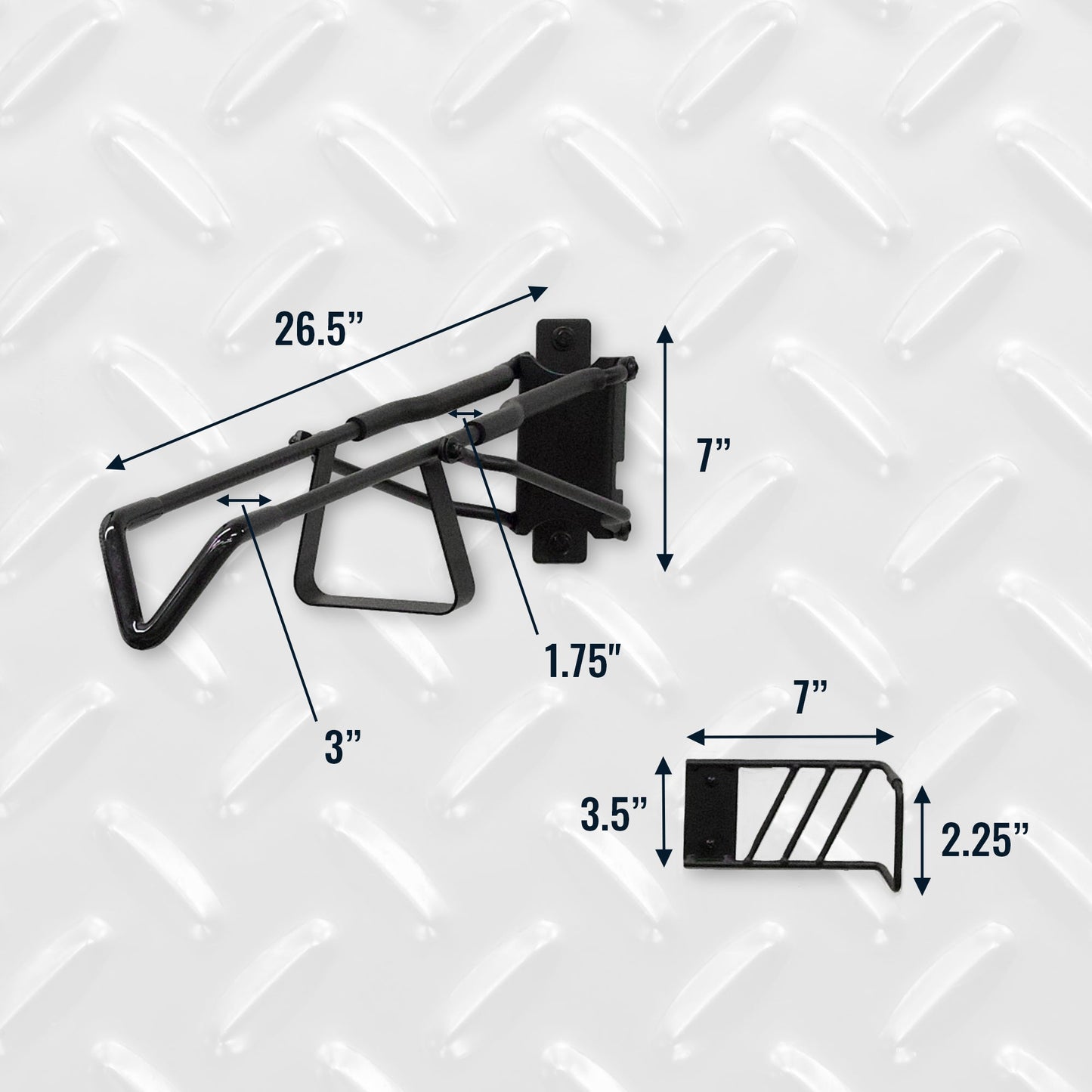 SwivelStow No-Lift Bike Rack | 2 MTB & 2 Road | 4 Pack
