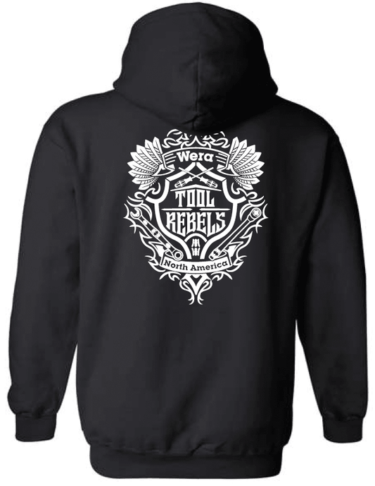 Wera Be A Tool Rebel Hoodie Black WERATRHOODIE