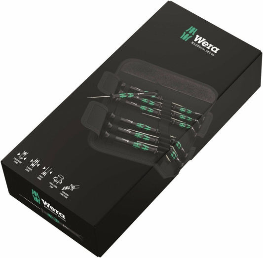 Wera Kraftform Micro 12 SB 1 Precision Screwdriver Set 05073675001